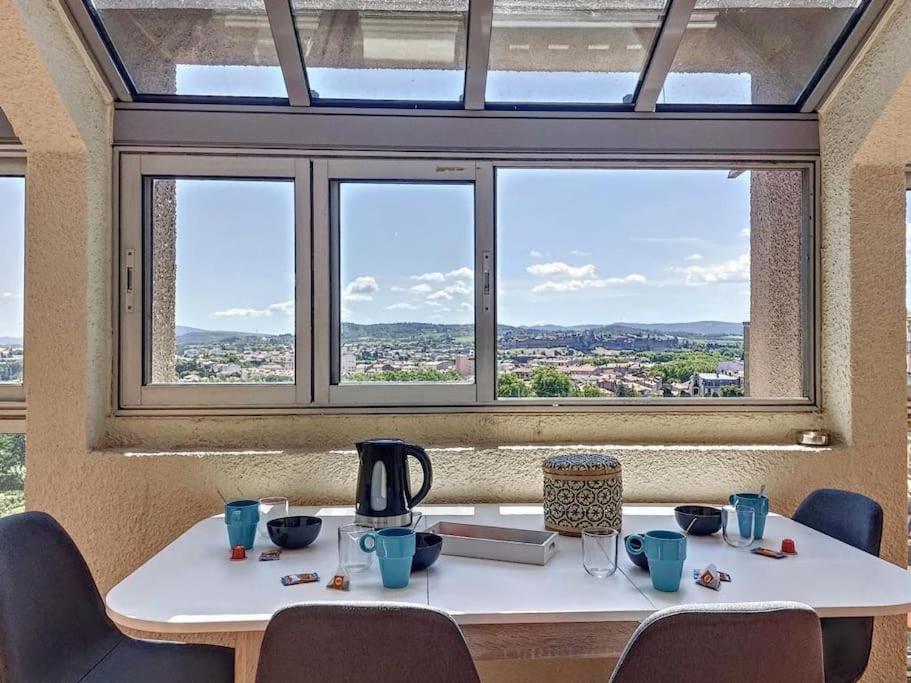 Апартаменты Le Panoramique - Sublime Vue Sur La Cite Каркассон Экстерьер фото